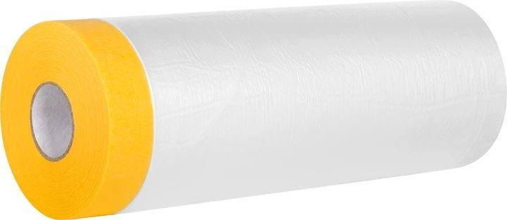 Захисна плівка Mustang Masking Roller з малярною стрічкою 15 м * 2700 мм MR2700 фото