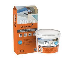 Високоеластична 2К полімерцементна гідроізоляція MC-Bauchemie Botament MD 28, комплект, 35 кг 2324833009 фото