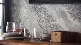 Мікроцемент, декоративна штукатурка для стін Granito Wall (білий колір) 20 кг GWALL фото