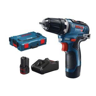 Акумуляторний дриль-шуруповерт BOSCH GSR 12V-35 Professional в L-BOXX 102, 2 акб 12V 3.0 Ah, з/в 06019H8002 фото