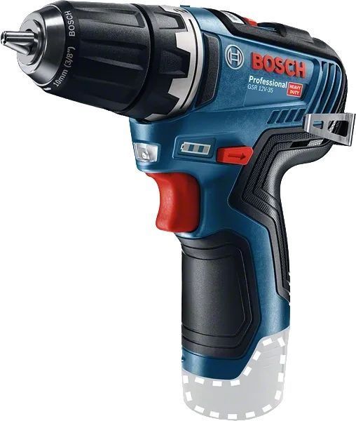 Акумуляторний дриль-шуруповерт BOSCH GSR 12V-35 Professional в L-BOXX 102, 2 акб 12V 3.0 Ah, з/в 06019H8002 фото
