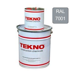 Епоксидна наливна підлога Teknobond 500 &ndash; двокомпонентна 20кг. (Ral 7001) TB500-7001 фото