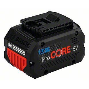 Акумулятор BOSCH ProCORE18V 8.0Ah Professional, Li-ion, 18 В 1600A016GK фото