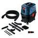 Пилосос будівельний BOSCH GAS 15 PS Professional, мережевий 220 В, набір насадок 06019E5100 фото 1