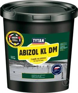 Мастика холодного застосування для руберойду ABIZOL KL-DM 18 кг B1599007 фото