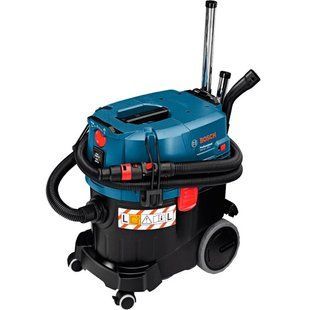 Пилосос будівельний BOSCH GAS 35 L SFC+ Professional, мережевий 220 В, набір насадок 06019C3000 фото