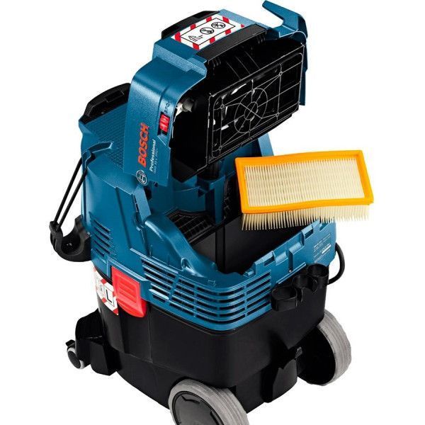 Пилосос будівельний BOSCH GAS 35 L SFC+ Professional, мережевий 220 В, набір насадок 06019C3000 фото