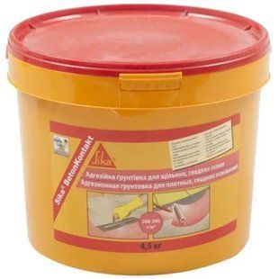 Адгезійна грунтовка для щільних, гладких поверхонь Sika BetonKontakt 15 кг 495978 фото