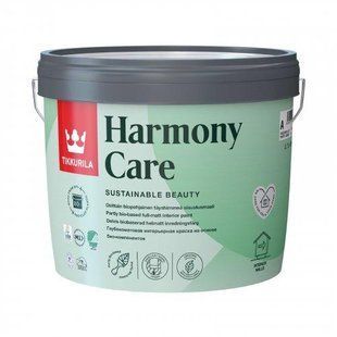 Фарба Tikkurila Harmony Care матова для інтер&rsquo;єру 9 л 710012430 фото