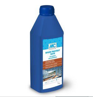 Біозахист для деревини (для стропильних систем) MC-Bauchemie Wood Protect Safe, 1 л B1405049 фото