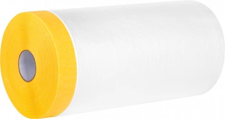 Захисна плівка Mustang Masking Roller з малярною стрічкою 30 м * 2700 мм МR270030 фото