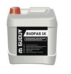 Глибокопроникний силікатний розчин для зміцнення цементних основ BUDFAS 1K (12кг) B1410001 фото