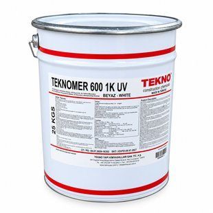 Teknomer 600 1K UV однокомпонентна поліуретанова UV-стійка гідроізоляція для дахів, терас і балконів 25 кг. 3164337116 фото